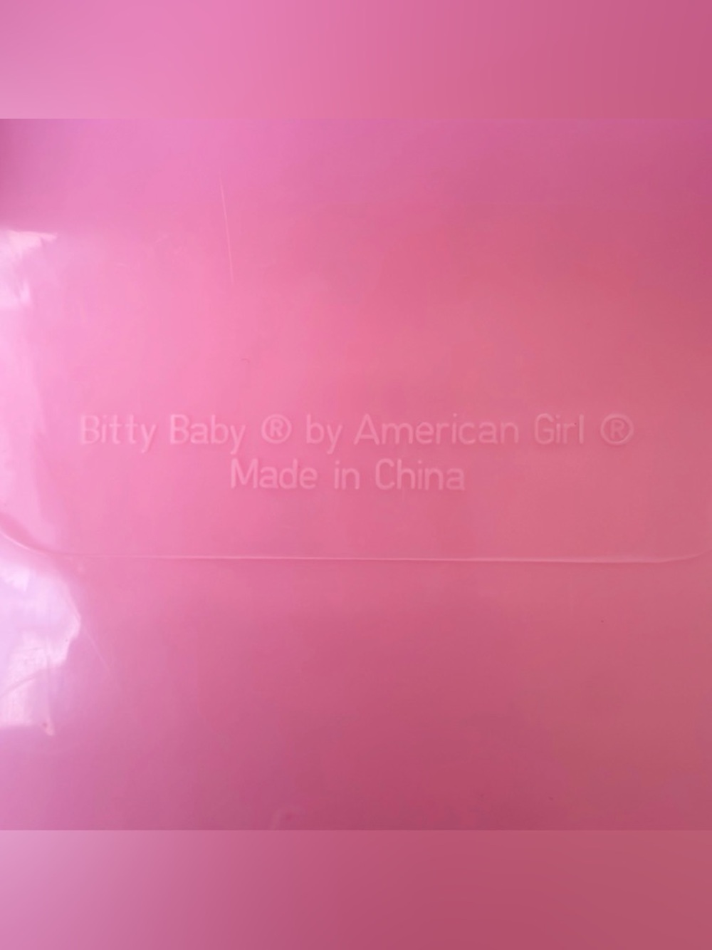 American girl bitty baby RETIRED travel seat/car seat 2016 - Picture 10 of 10